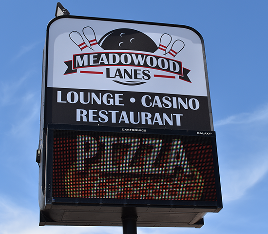 FAMILY FUN is at Meadowood Lanes! Get a Single Topping Pizza, Pitcher, 4 Person Bowling, and Shoes ONLY $50!