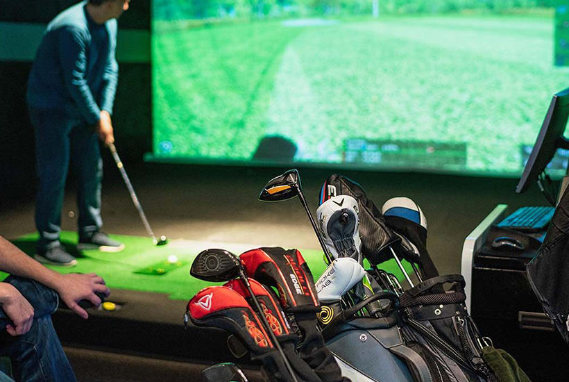 Click Big Deals - The WEATHER doesn't MATTER with your T TIME at X Golf! Get an hour simulator for up to 6 people for ONLY $27.50!