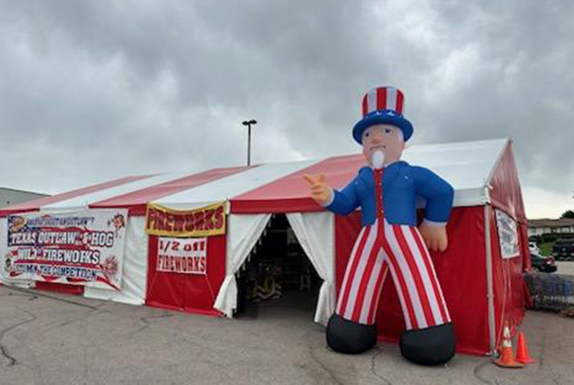 Click Big Deals - BLAST OFF this 4th of July with fireworks from Main Street Fireworks! Get a $25 voucher for only $12.50!