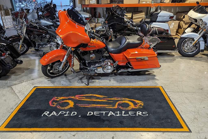 Click Big Deals - REV UP YOUR MOTORCYLCE With A Full Detail From Rapid Detailers! A $200 Value - NOW ONLY $100!