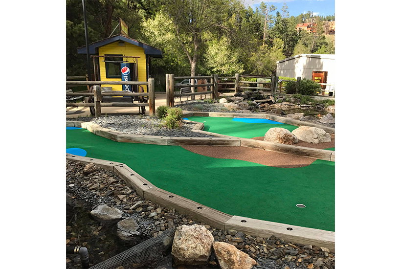 You'll be SCREAMIN' Mulligans at Holy Terror Mini Golf! Get a Family 4 Pass ONLY $22!