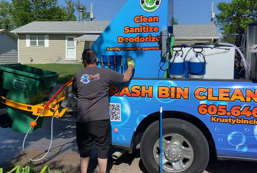 HALF the PRICE, TWICE as NICE! Get a $49.00 One-Time Garbage Bin Cleaning for JUST $24.50!!!