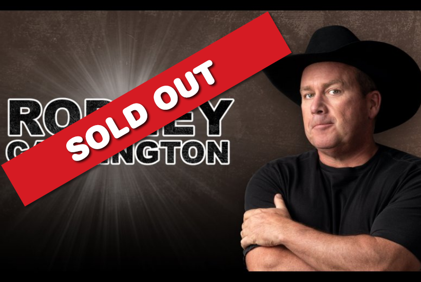 Rodney Carrington LIVE at Deadwood Mountain Grand on Saturday, October11th! 1 voucher gets 2 tickets, JUST $54!