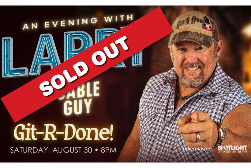 BOGO Tickets to Larry The Cable Guy at Deadwood Mountain Grand, Saturday August 30th For ONLY $69! 