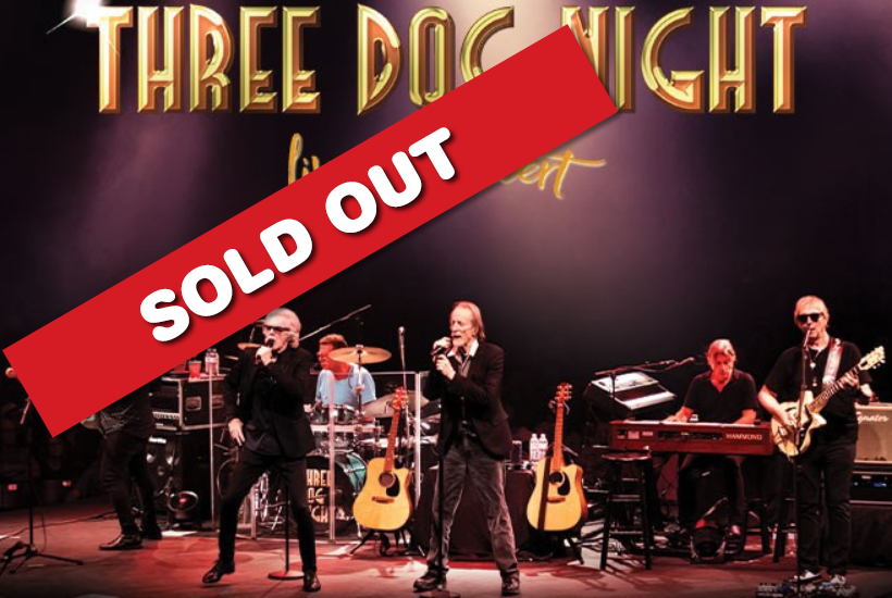  Three Dog Night LIVE at Deadwood Mountain Grand on Saturday, October 26th! 1 voucher gets 2 tickets, just $49!