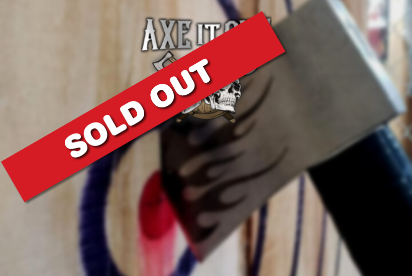 Date night with a twist! 1 hour of Axe Throwing for 2 for ONLY $30! 